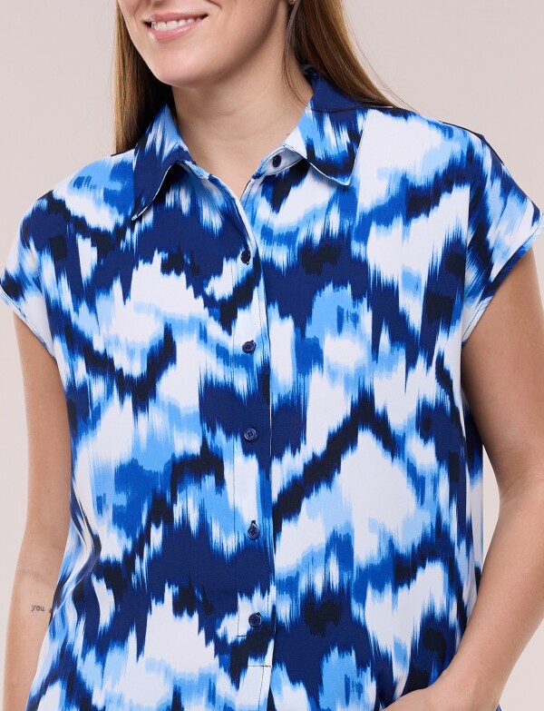 Tunica 2 Ways Printe AZUL/MULTI