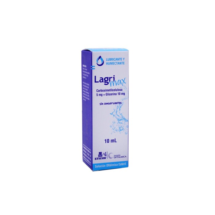 LAGRIMAX SOL. OFTALM. FR. X 10 ML. única