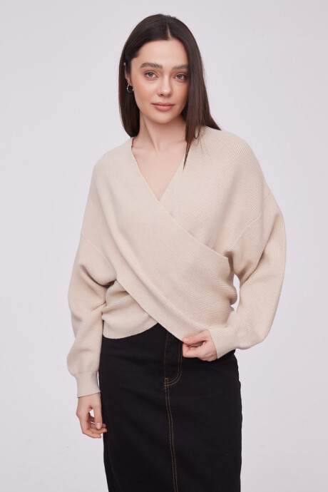 Sweater Vidia Beige Claro