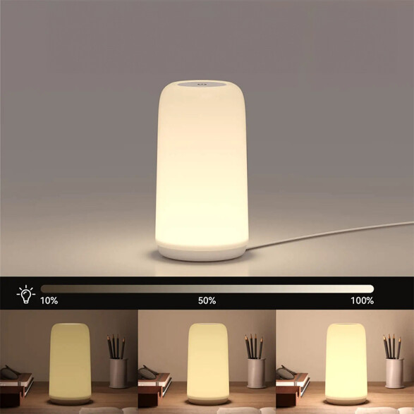 Lámpara portátil veladora inalámbrica RGB touch AI9419