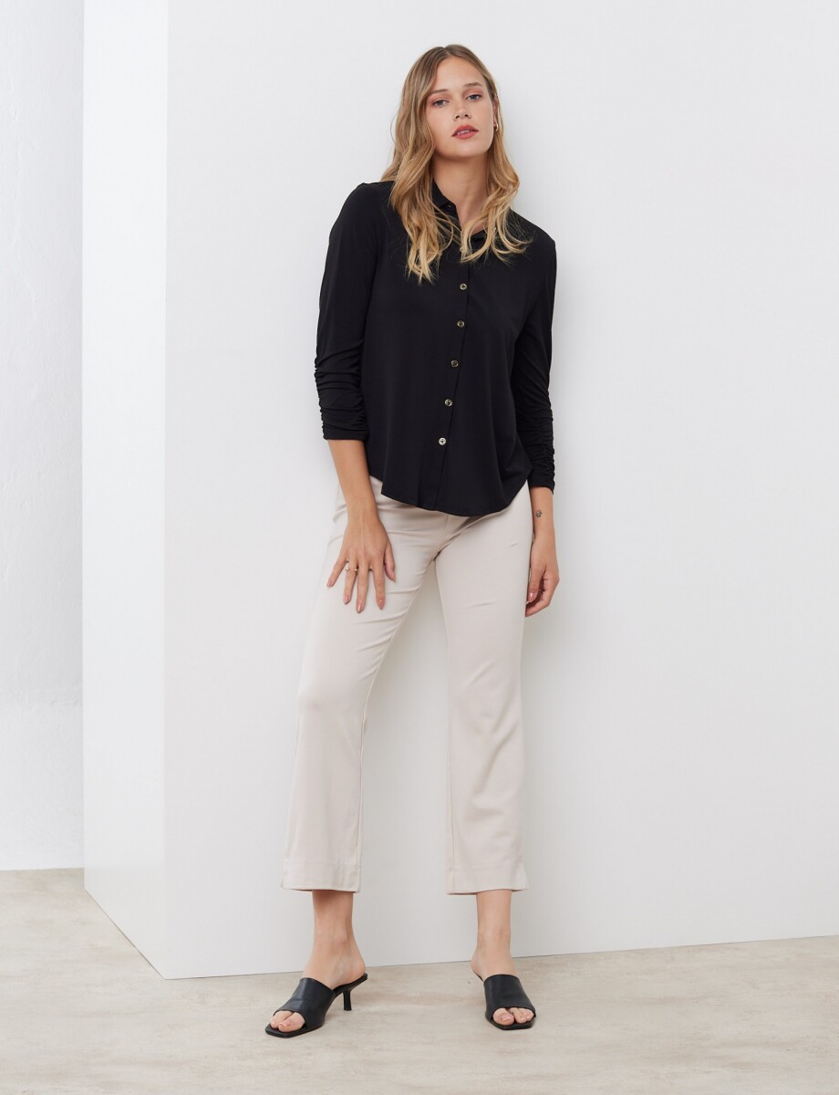 Camisa Office - Negro 