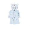 Bata toalla CARTERS celeste