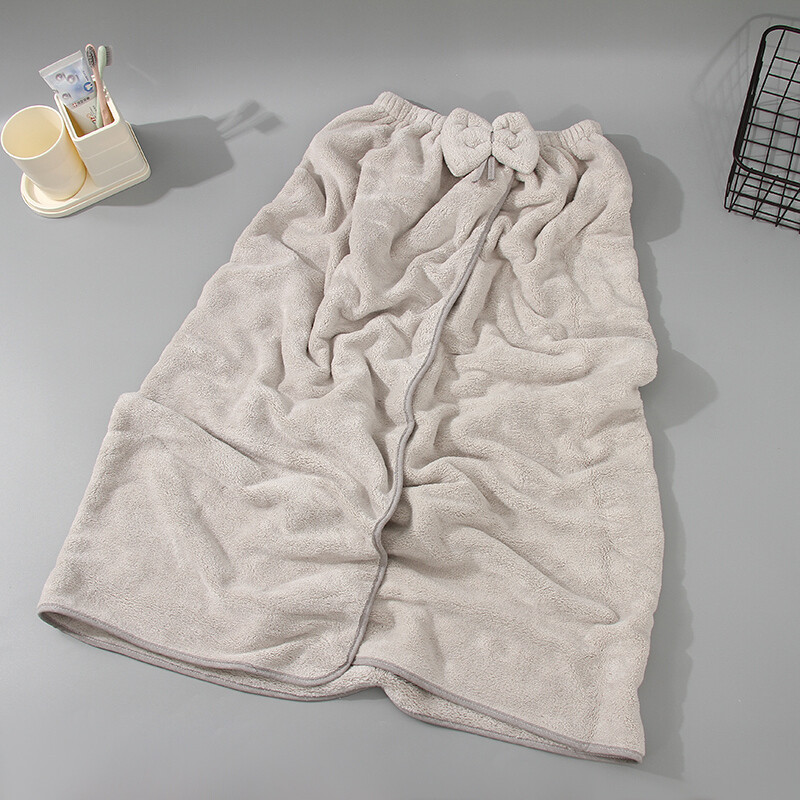 Toalla Estilo Simple Paño Grueso Y Suave Adultos (gris) Toalla Estilo Simple Paño Grueso Y Suave Adultos (gris)