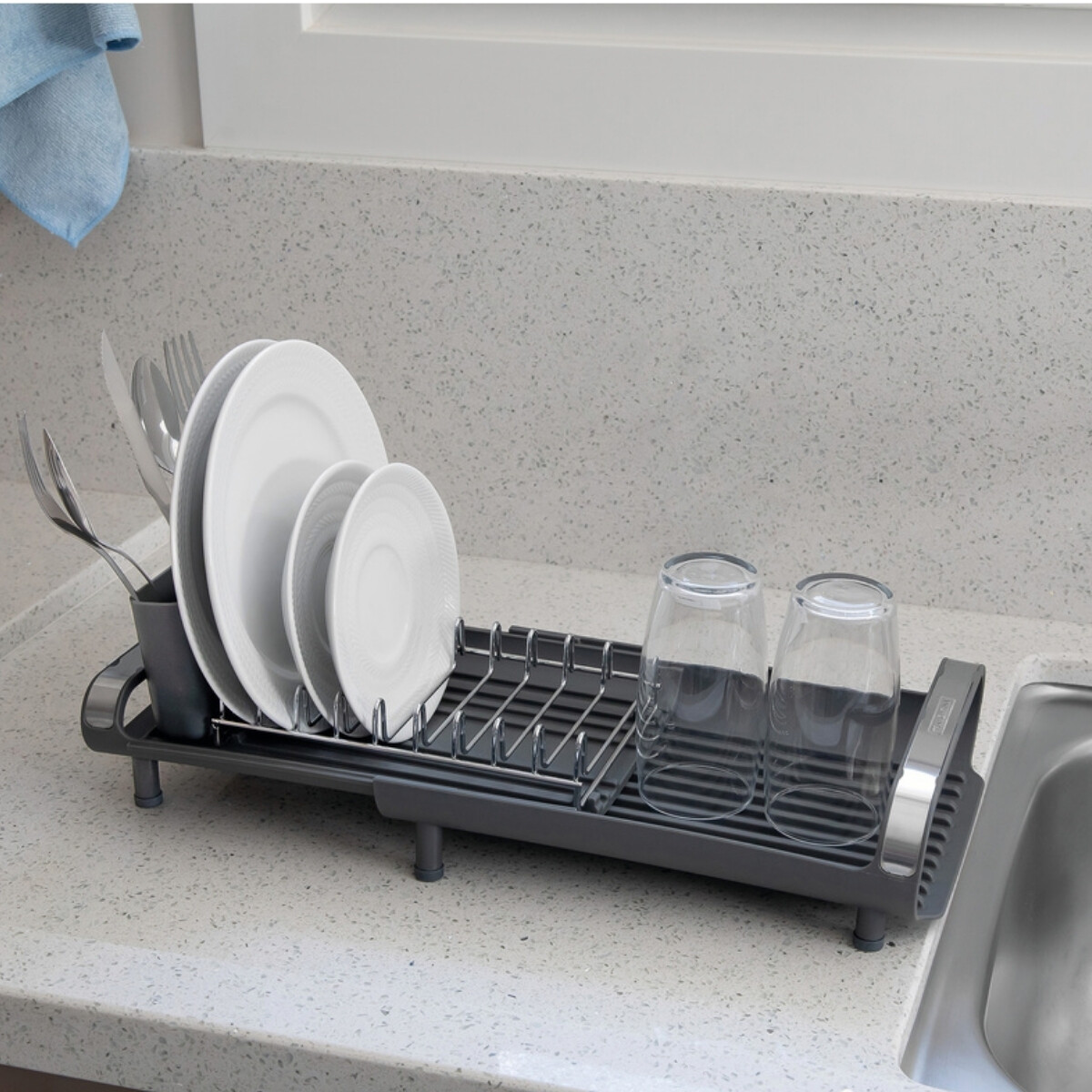 Escurreplatos Plurale Extensible Tramontina 