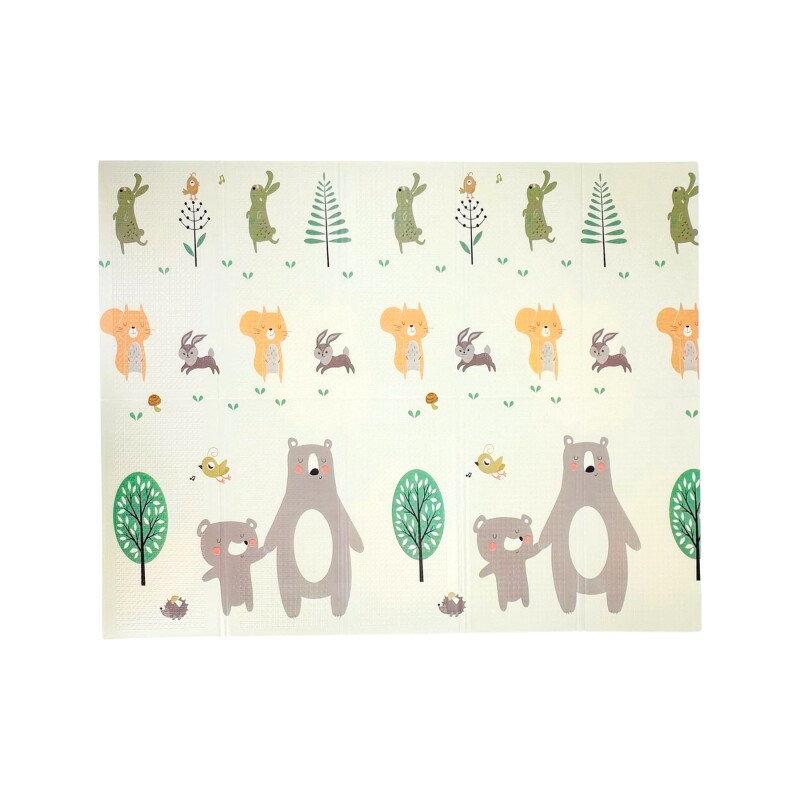 Alfombra Infantil Plegable y Reversible Antideslizante Color: D Alfombra Infantil Plegable y Reversible Antideslizante Color: D