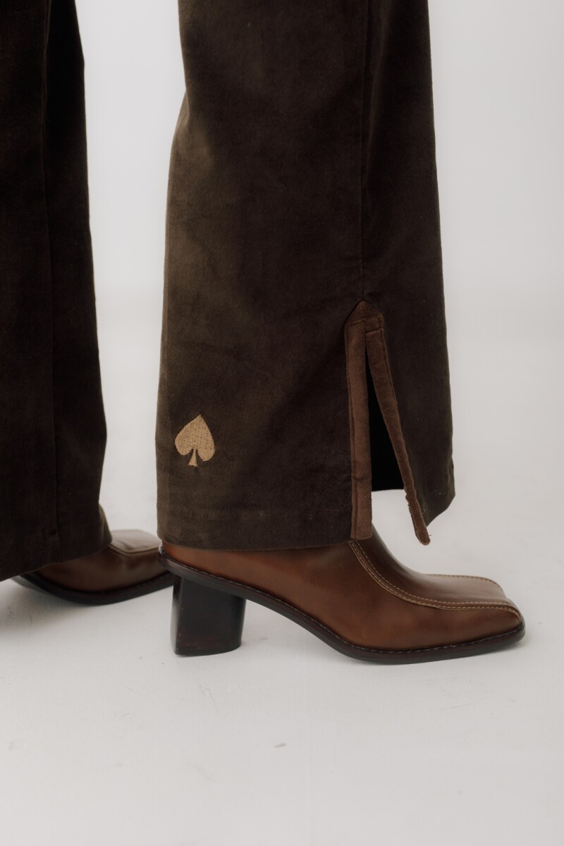 PANTALON MARIA FW25 Chocolate