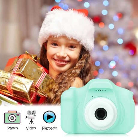 Camara Digital Infantil 2.0 Tft Lcd Hd VERDE