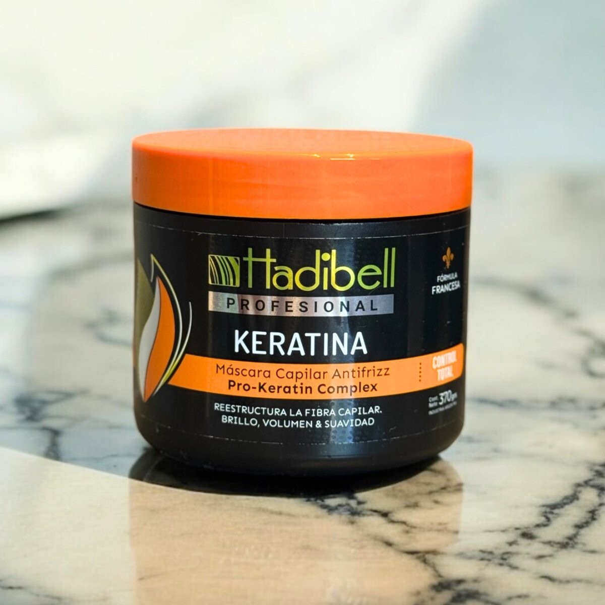CREMA TRATAMIENTO HADIBELL 370 GR KERATINA 