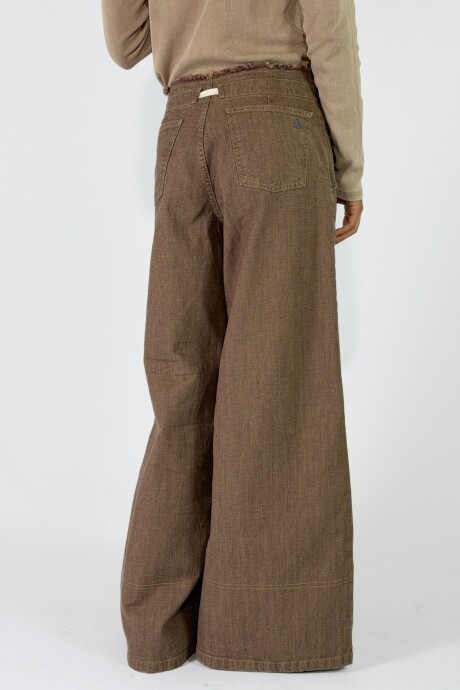 PANTALON DAKOTA Marron