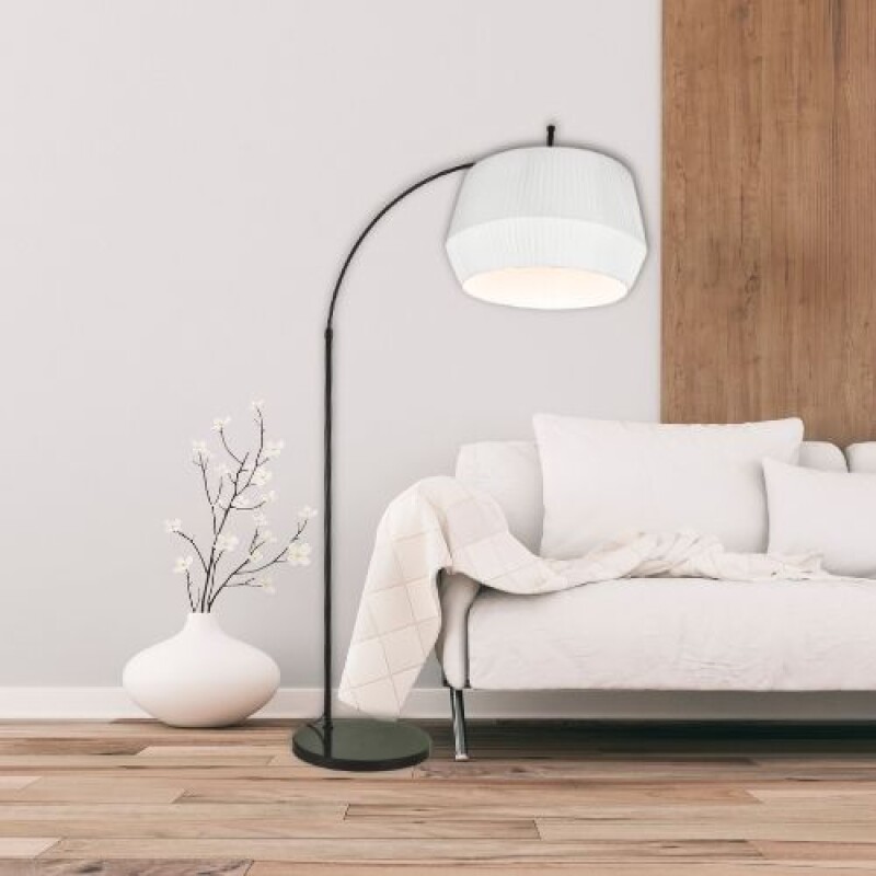 ARTEFACTO DECORATIVO DE PIE ORBIS Luminaria de Pie Orbis Blanca
