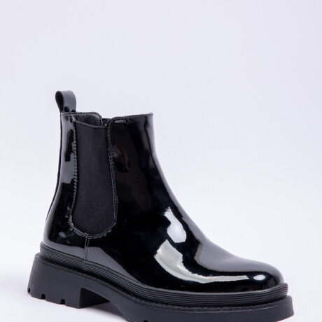 BOTA SPLENDID Charol Negro