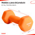Mancuerna 3KG Revestida De Neopreno Naranja Mancuerna 3KG Revestida De Neopreno Naranja