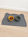 ALFOMBRA LISA CATS GRIS