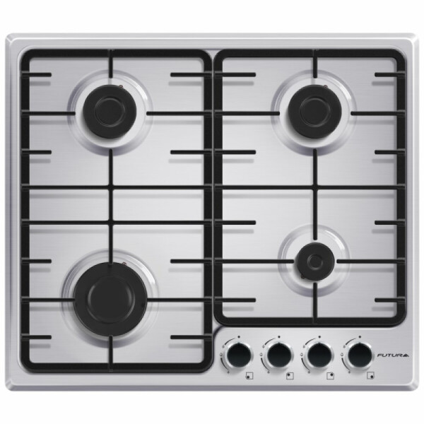 Anafe a gas Futura Plus FUT-A60GX Inox 60cm acero inoxidable
