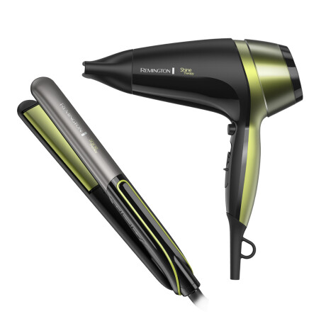 Kit Alisador y Secador Remington Shine Therapy Kit Alisador y Secador Remington Shine Therapy