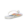 Tropical Brasil Ojota Estampado De Hombre - Blanco Blanco