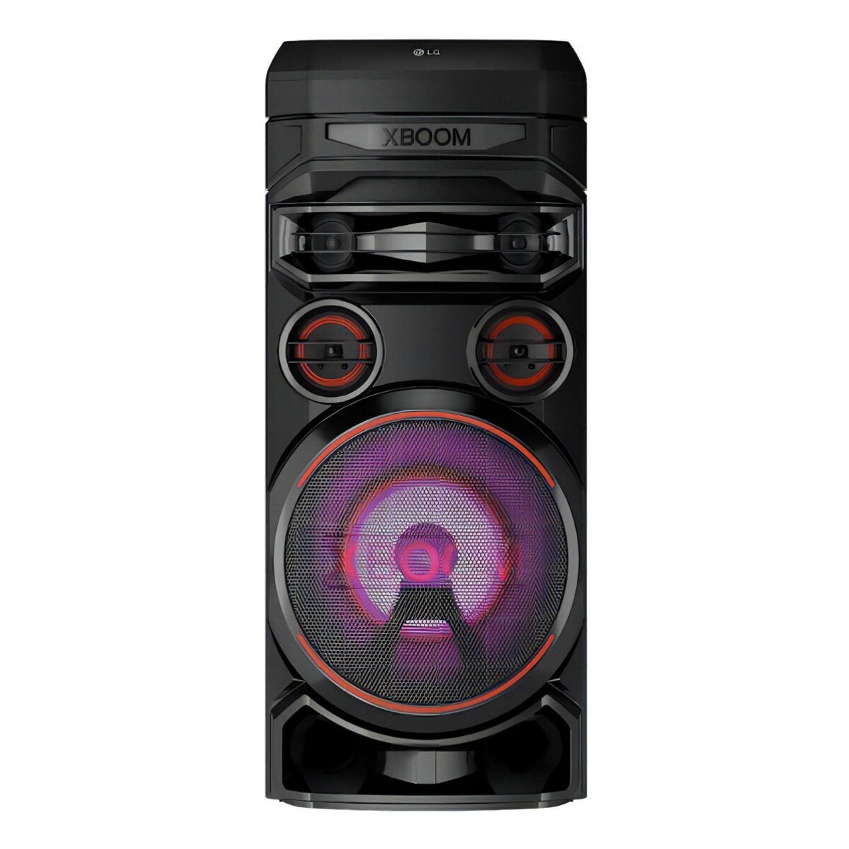 Torre De Sonido Lg Xboom Rnc7 1000 Watts Rms Voltaje 110-240v Color Negro(pausado) 