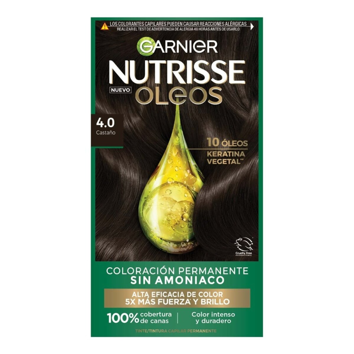Nutrisse Ã“leo 4.0 CastaÃ±o 