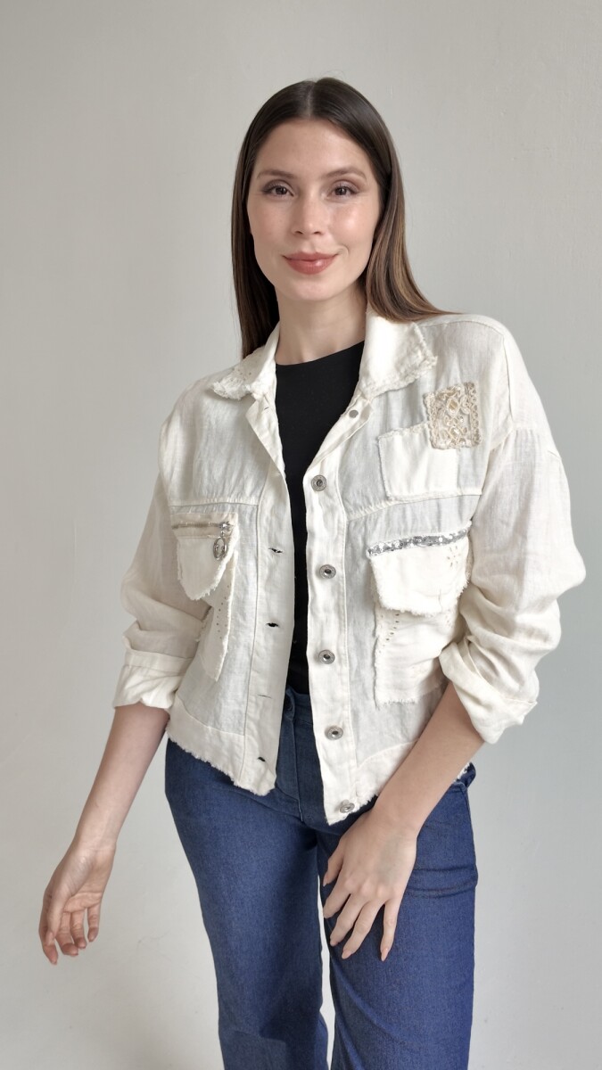 Sobre Camisa Trieste - Beige 