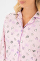 Pijama hk flannel fleece Lila