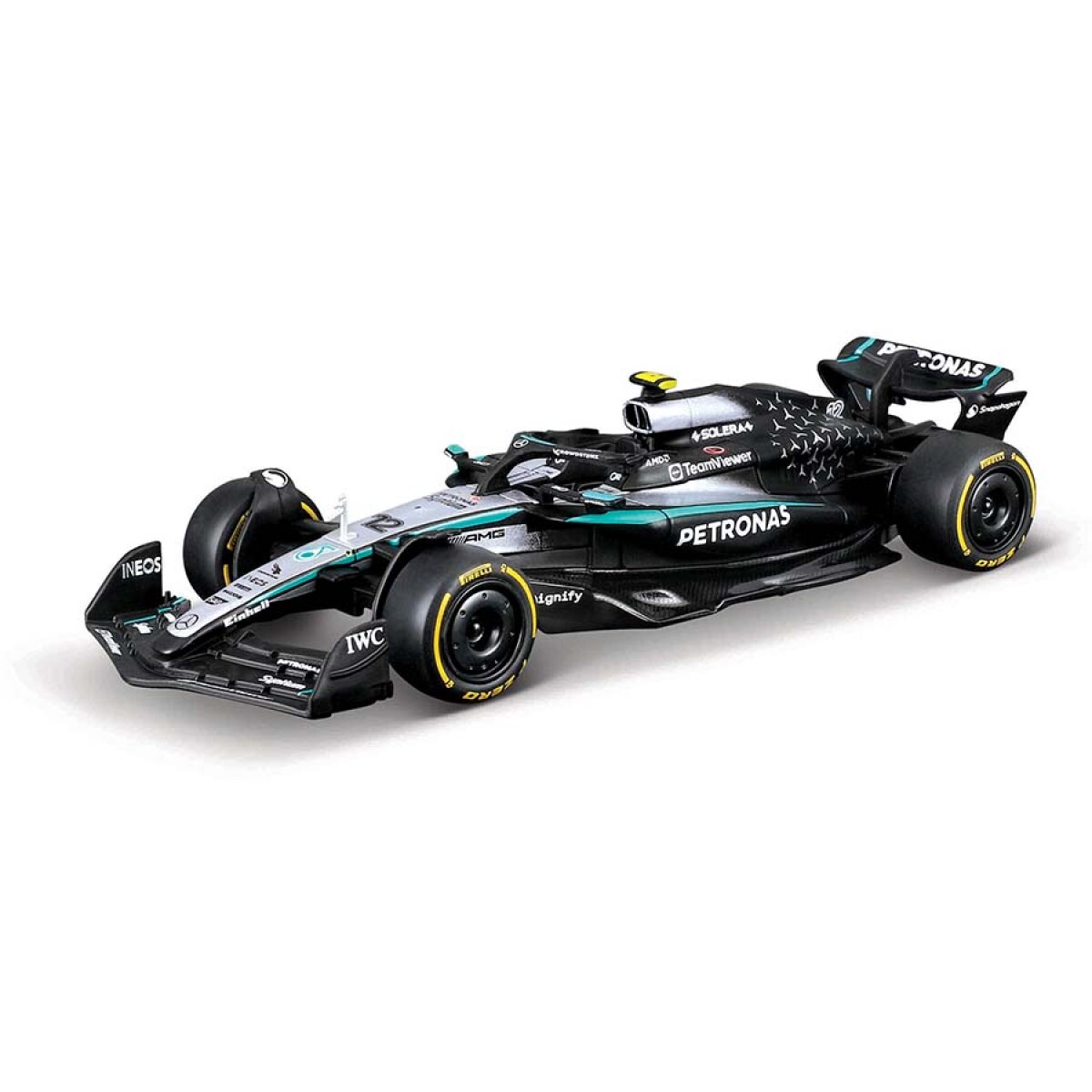 JUGUETE BBURAGO AUTO F1 1:43 MERCEDES ANT 38237 