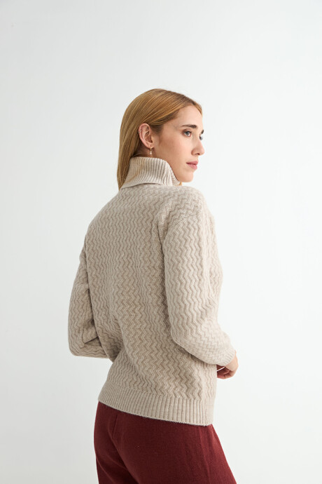 POLERA BETULA BEIGE