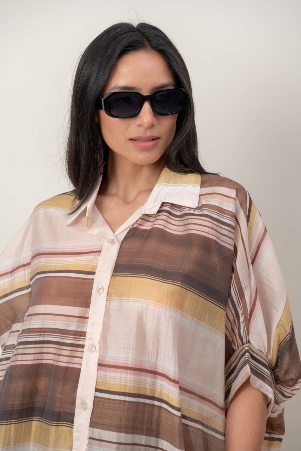 CAMISA DUNIA Tostado