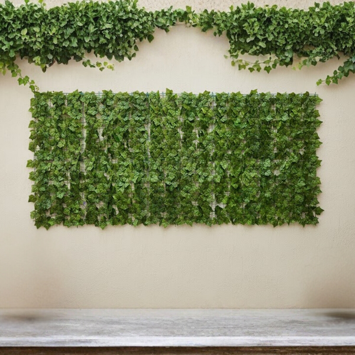 Enredadera artificial rollo 3 mts - VERDE OSCURO 