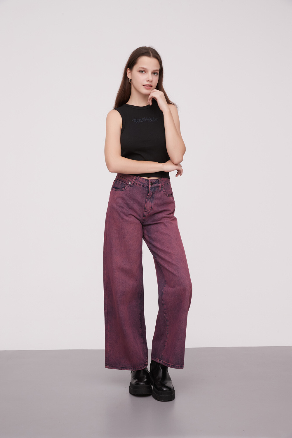 Pantalon Pil Magenta