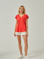 Remera Selam Rojo Coral