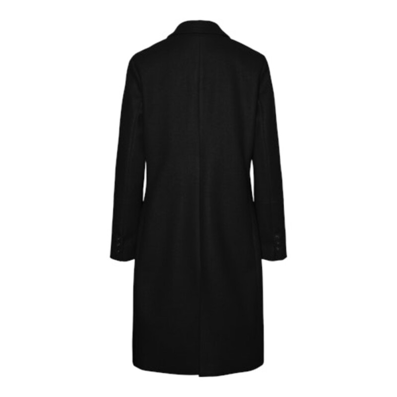 VMFORTUNESARA LONG COAT GA BOO BLACK