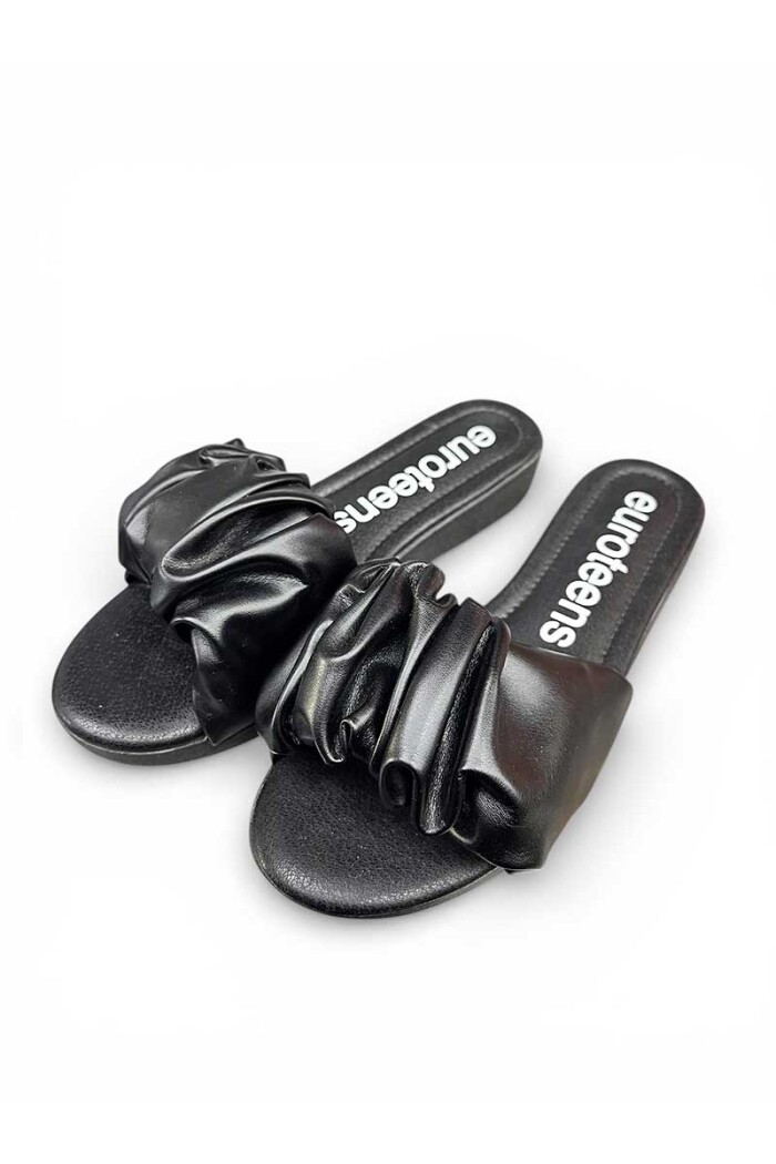 SANDALIA EUROTEENS 1 TIRA Negro