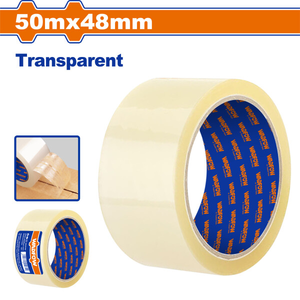 CINTA TRANSPARENTE 50M X 48MM WADFOW WPN1H05 CINTA TRANSPARENTE 50M X 48MM WADFOW WPN1H05