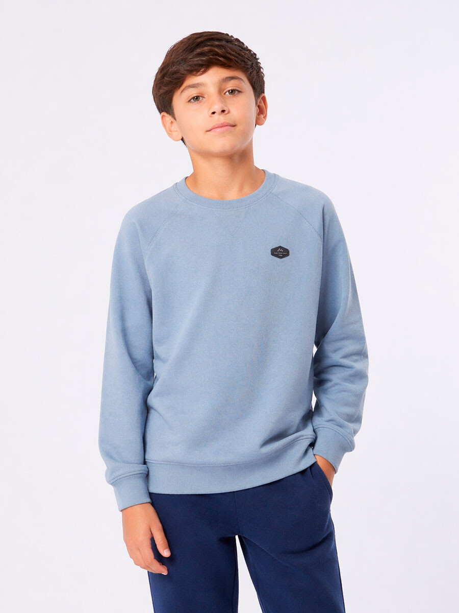 SWEATER LOBU TEEN RUSTY - Azul Piedra 