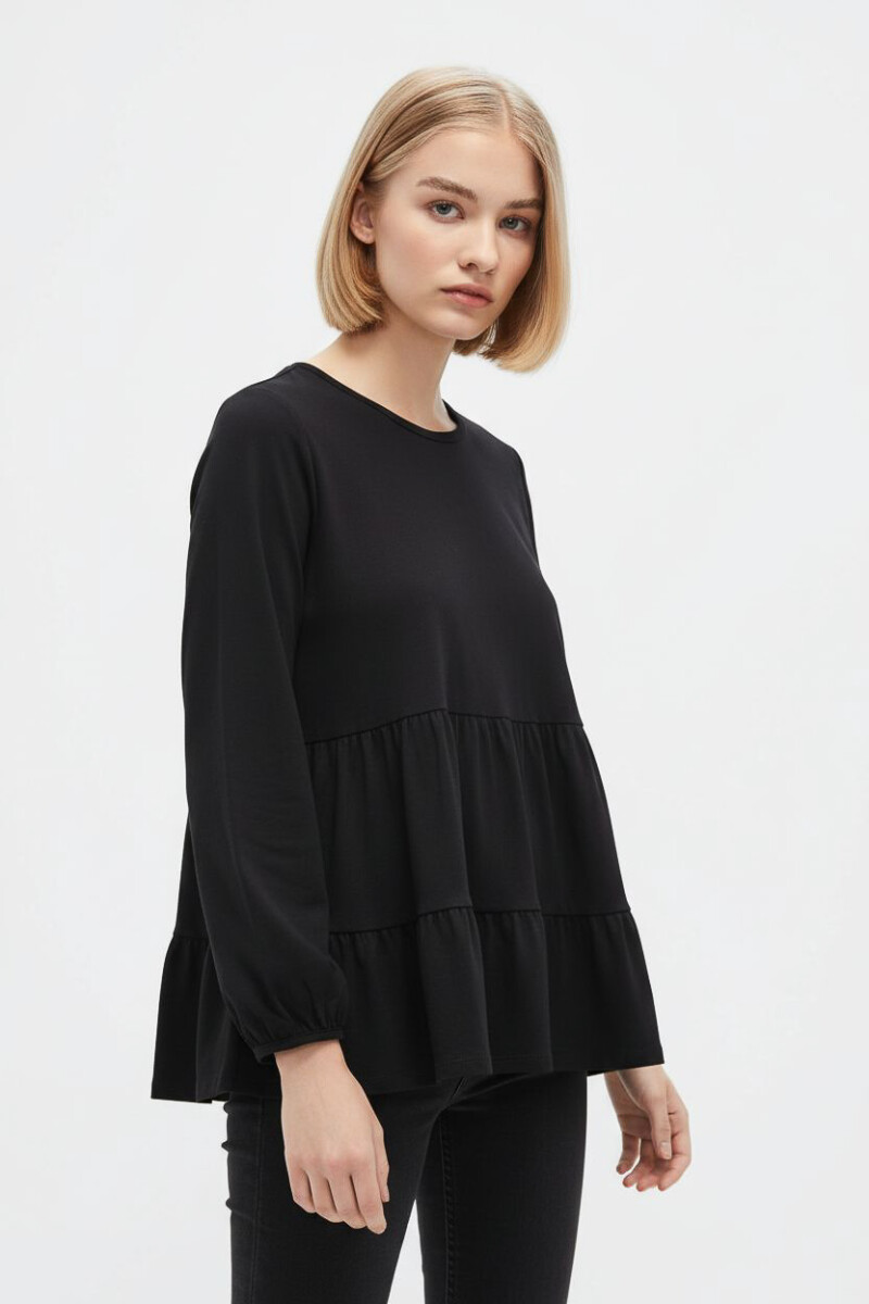 Remera Letha - Negro 