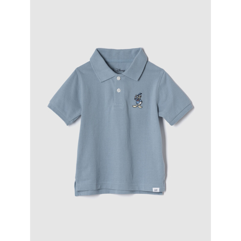 V-DIS SS PIQUE POLO BLUE SUEDE