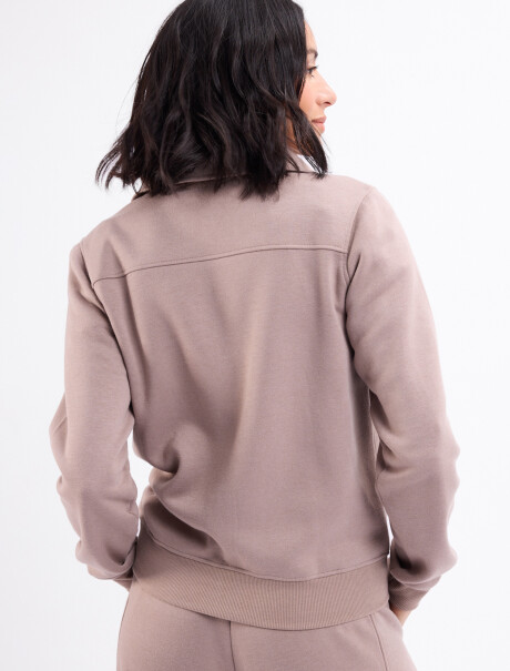 Campera felpa Boreal topo