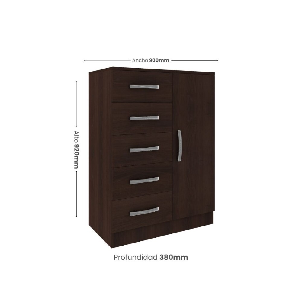 COMBO DORMITORIO – ROPERO 3 PUERTAS + CÓMODA ZAPATERA COMBO DORMITORIO – ROPERO 3 PUERTAS + CÓMODA ZAPATERA