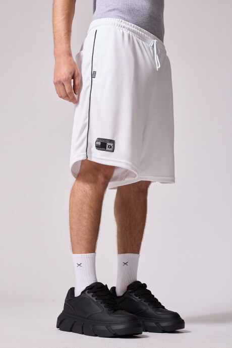 SHORT BASKET VONO DIXIE Blanco