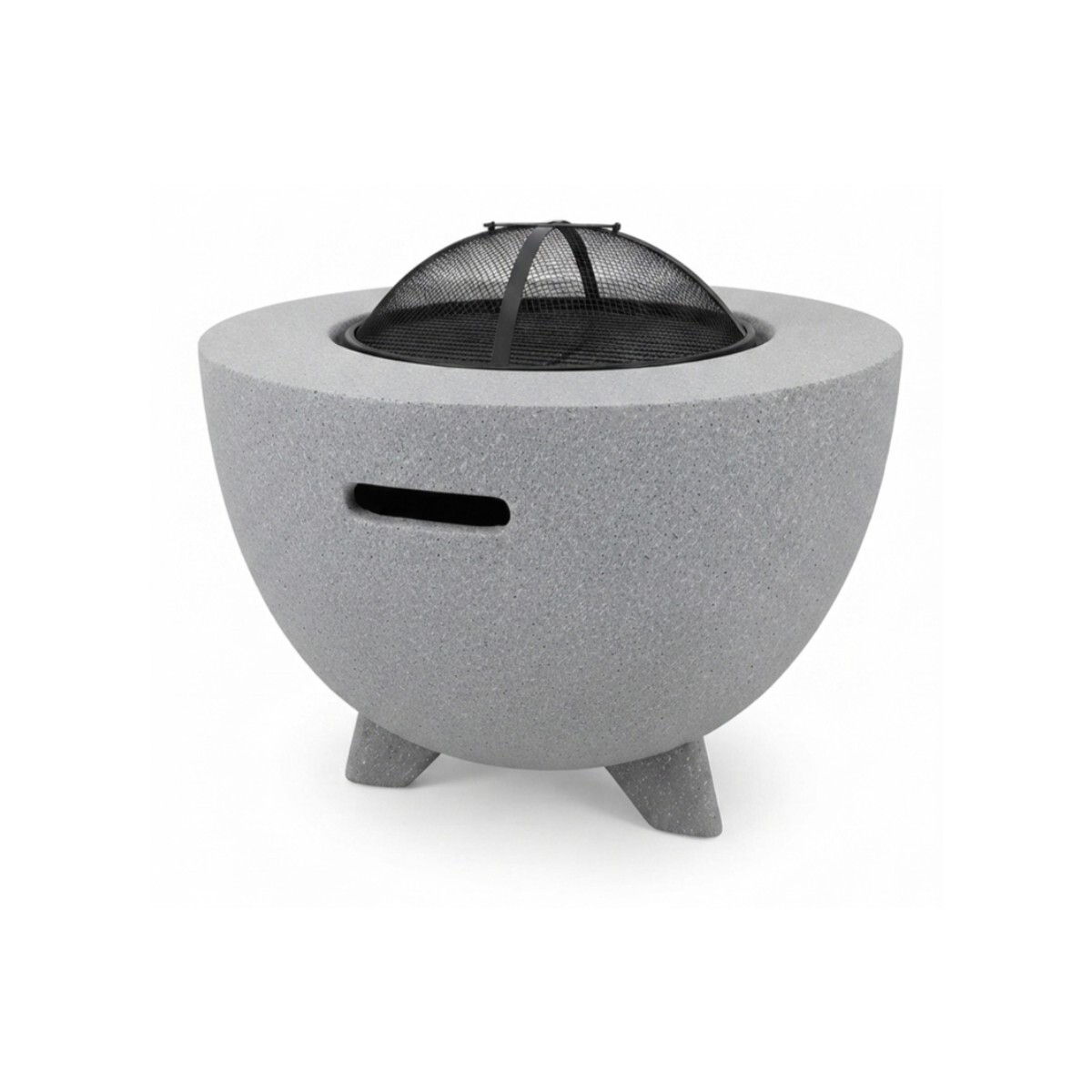 QUEMADOR FOGON PARA EXTERIOR FIRE KING DISEÑO MORTERO FINO CON PARRILLA 