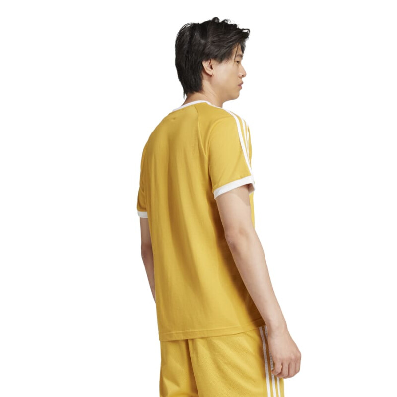 Remera Adidas 3-Stripes de Hombre - IZ2370 Mostaza