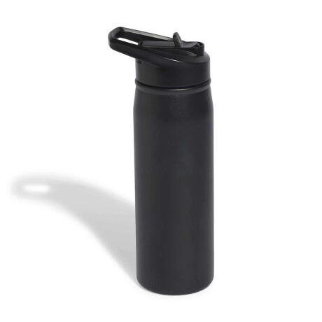 Botella Metálico Unisex Negro