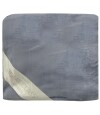 Frazada Flannel 1 Plazas Home Class 150 x 240 cm Azul Piedra