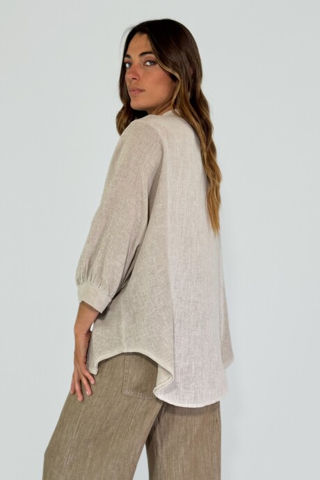 CAMISA MAGENTA Beige
