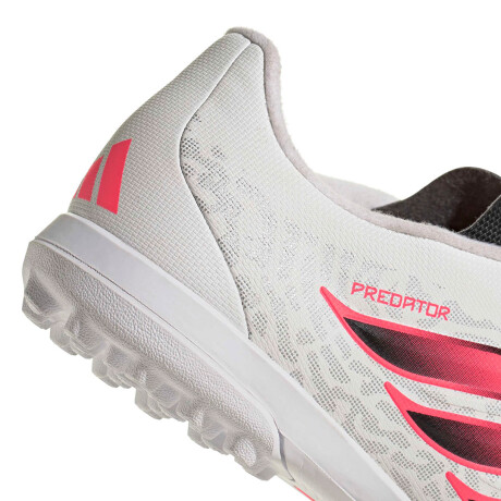 Championes de Hombre Adidas Predator Club Tf Blanco - Rosado