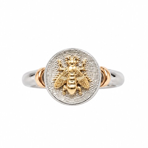 Anillo profesion Maestra plata y oro 9kt Anillo profesion Maestra plata y oro 9kt