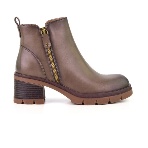 CAUSAL TACO BAJO DEBI - KORIUM MARRON