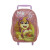 Mochila Infantil Paw Patrol con Carro Tafeta Chica 30 x 23 cm CORAL
