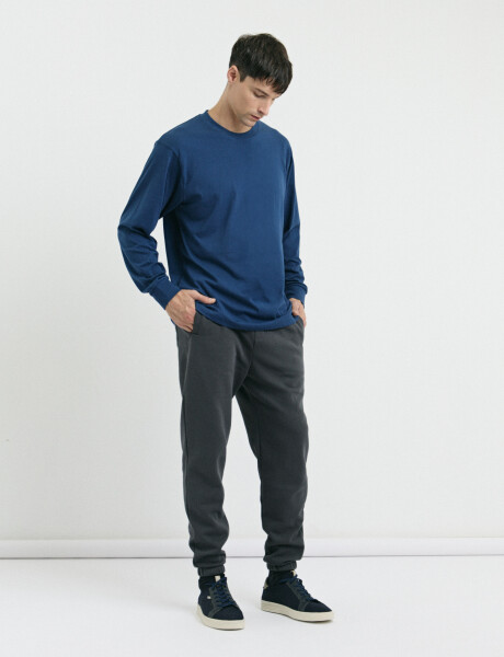 080915 PANTALÓN JOGGING HARRY Gris Oscuro