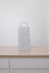 Bolsa lisa acuario 14x08x26 cm BLANCO